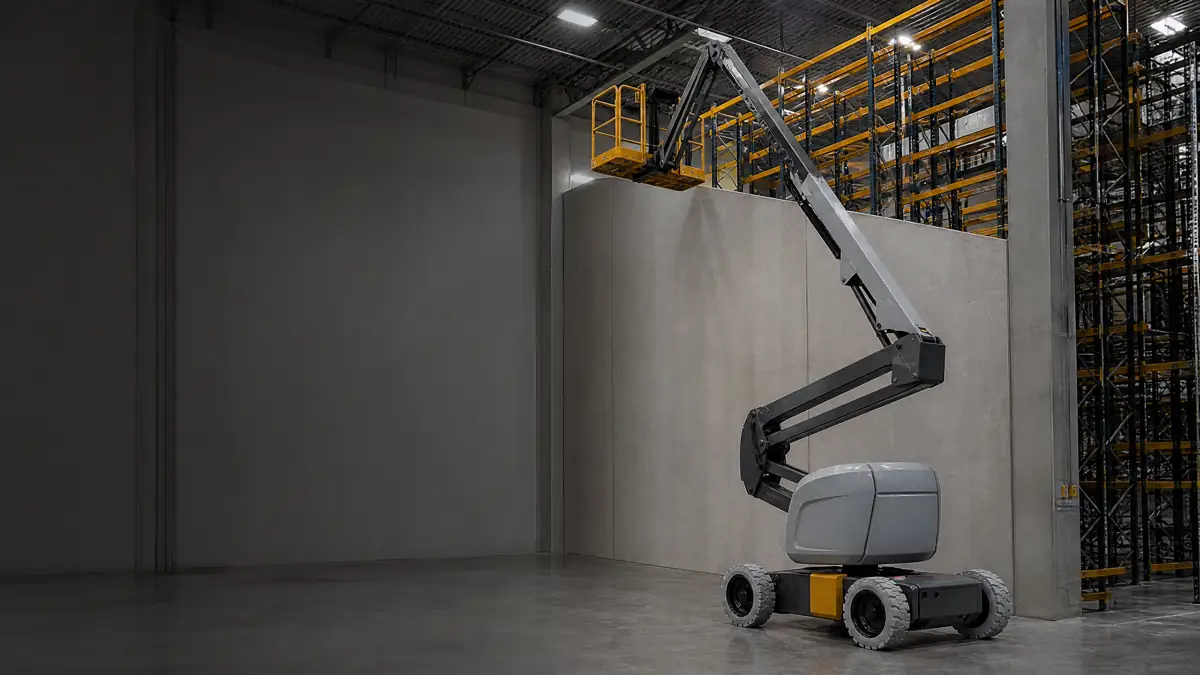 Articulating Boom Lifts jobsite access in Kansas City