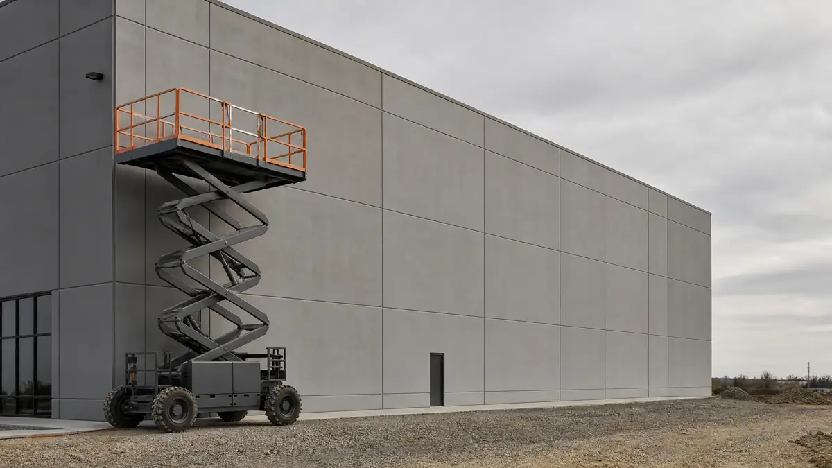 Boom Lifts jobsite access in Kansas City